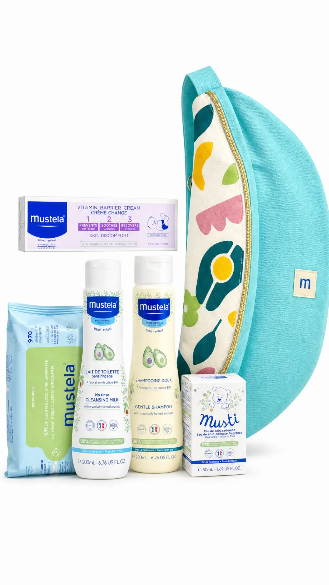 Coffret Mustela : 5 Produits de Soin et son Sac OFFERT