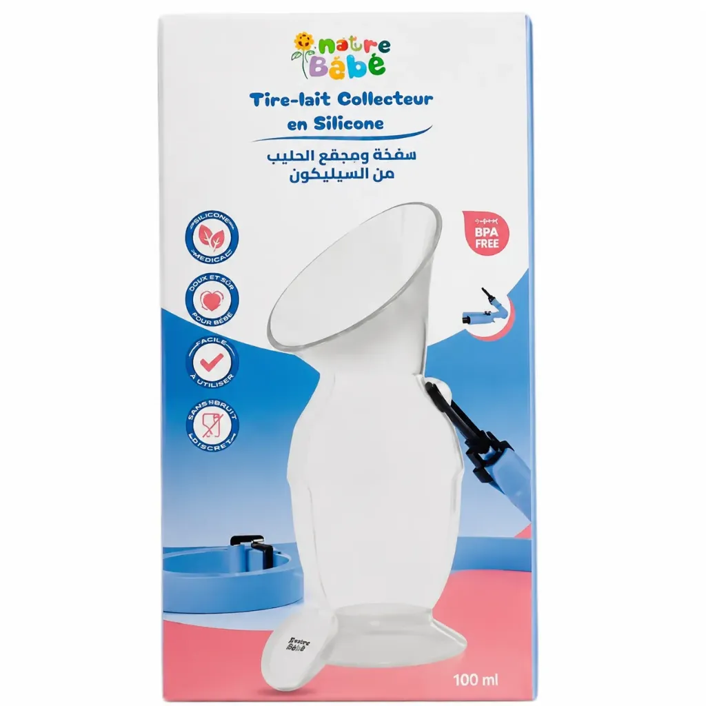 Tire lait Manuel Collecteur en Silicone | Notre Bébé