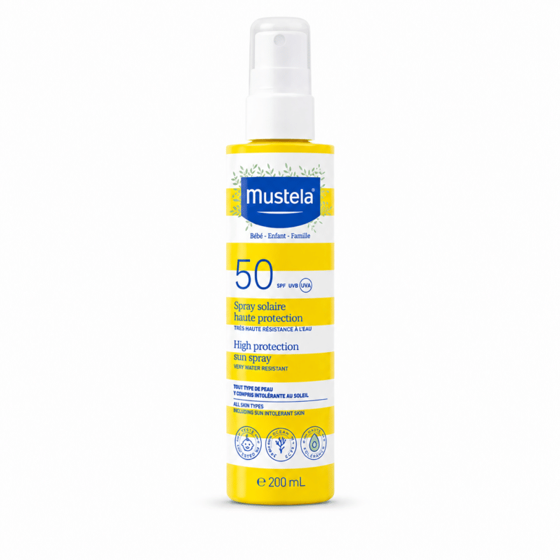 Mustela Lait Solaire Très Haute Protection 0M+ SPF 50+ 200ml