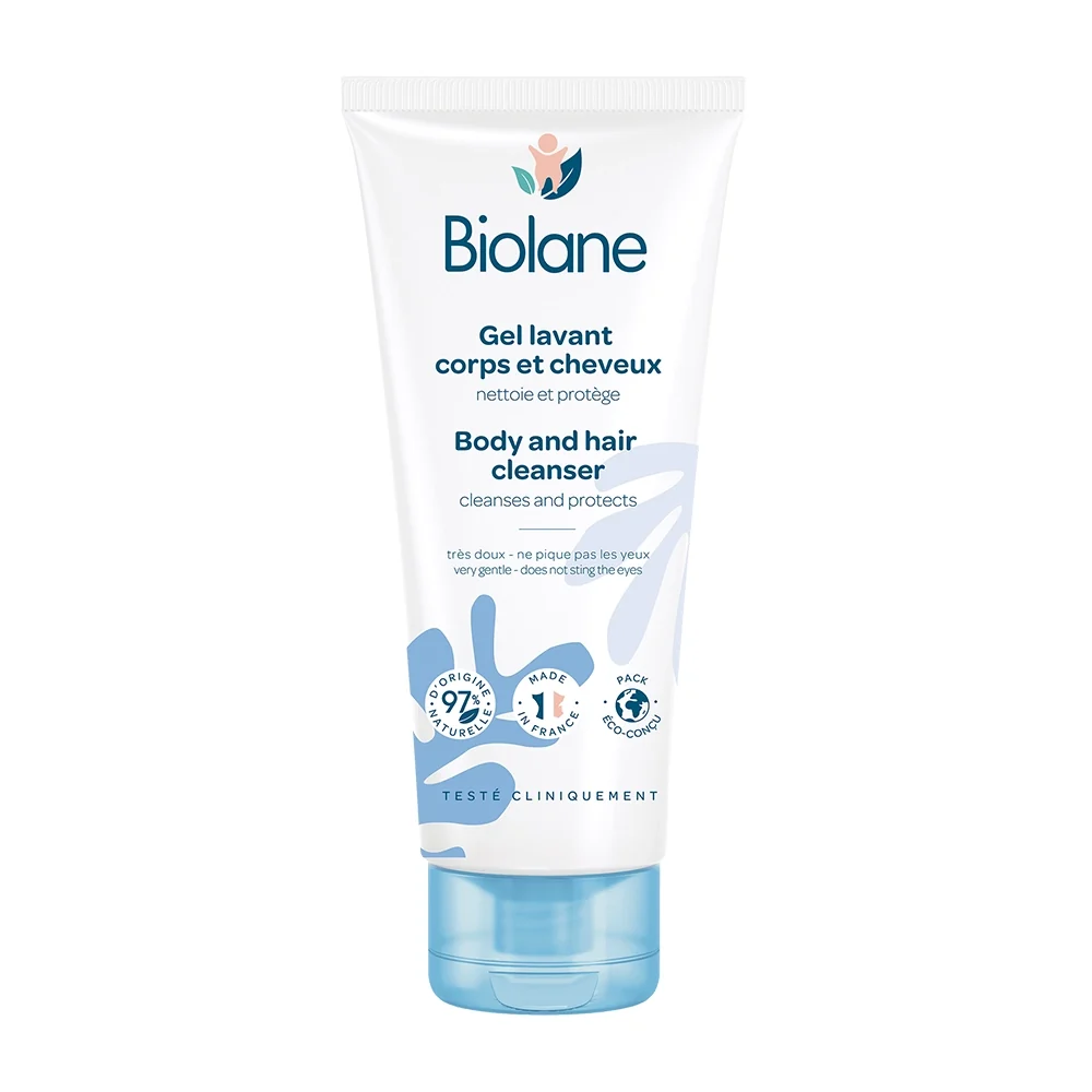 Biolane Gel Lavant doux 2 en 1 Corps et Cheveux - 200ml
