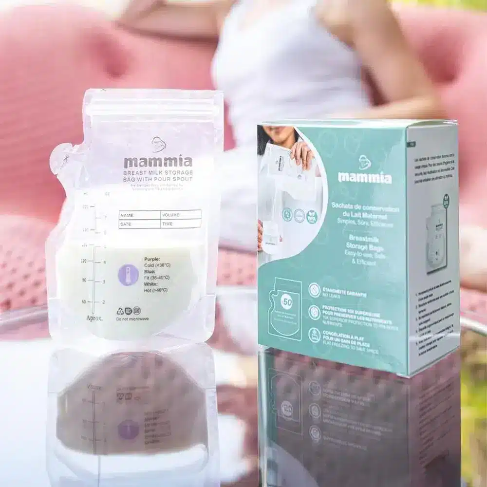 50 Sachets de Conservation du Lait Maternel 220ml | Mammia