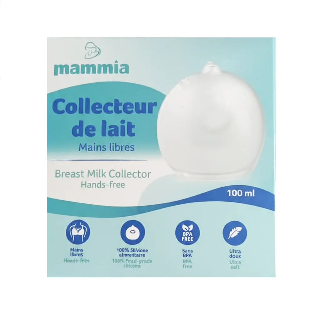 Collecteur de Lait Mains Libres 100ml | Mammia