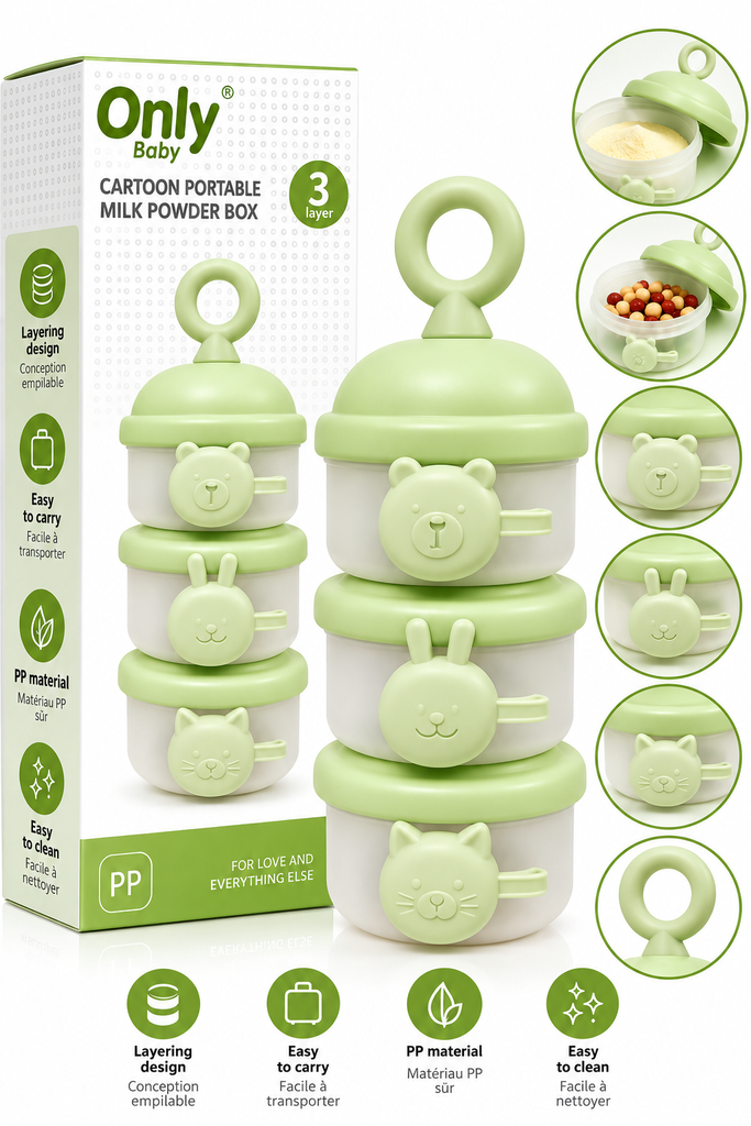 Distributeur de lait en poudre Vert