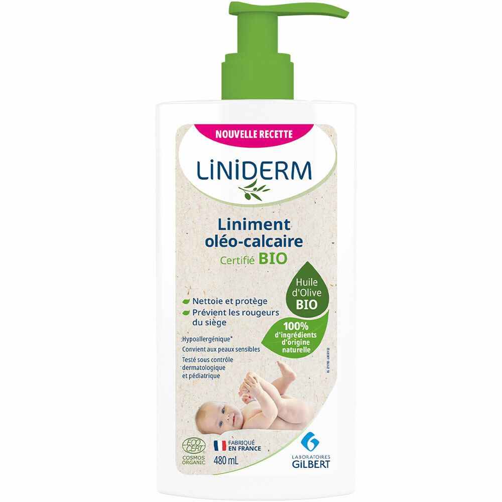 Gilbert Liniment - Liniderm oléo-calcaire 480 ml