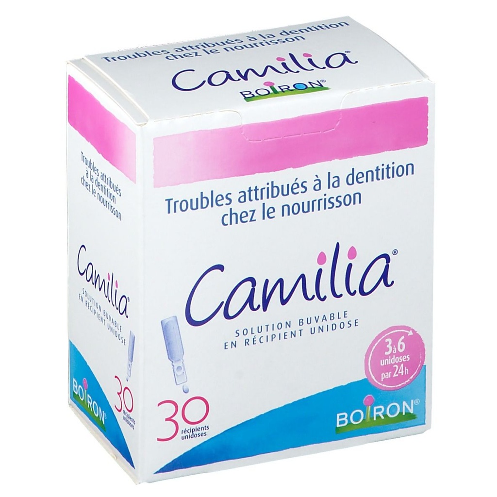 Camilia dents bébé Boiron unidoses