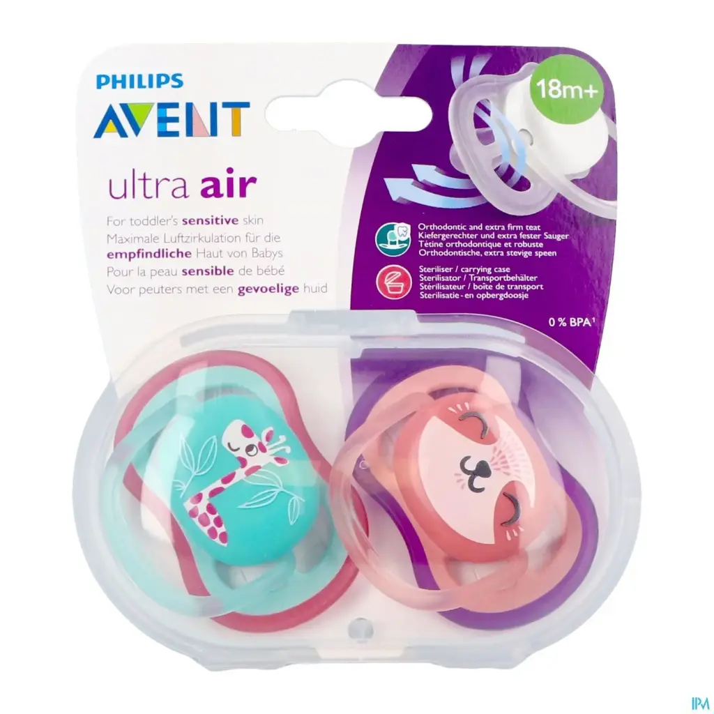 Philips Avent - Sucette  Ultra Air 6-18m