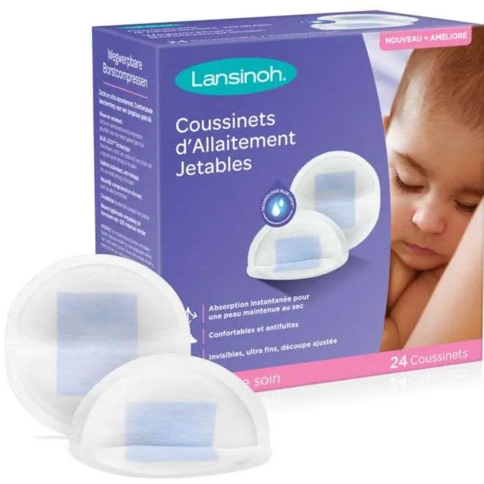 Coussinets D'allaitement Jetables 24 Pièces, Lansinoh
