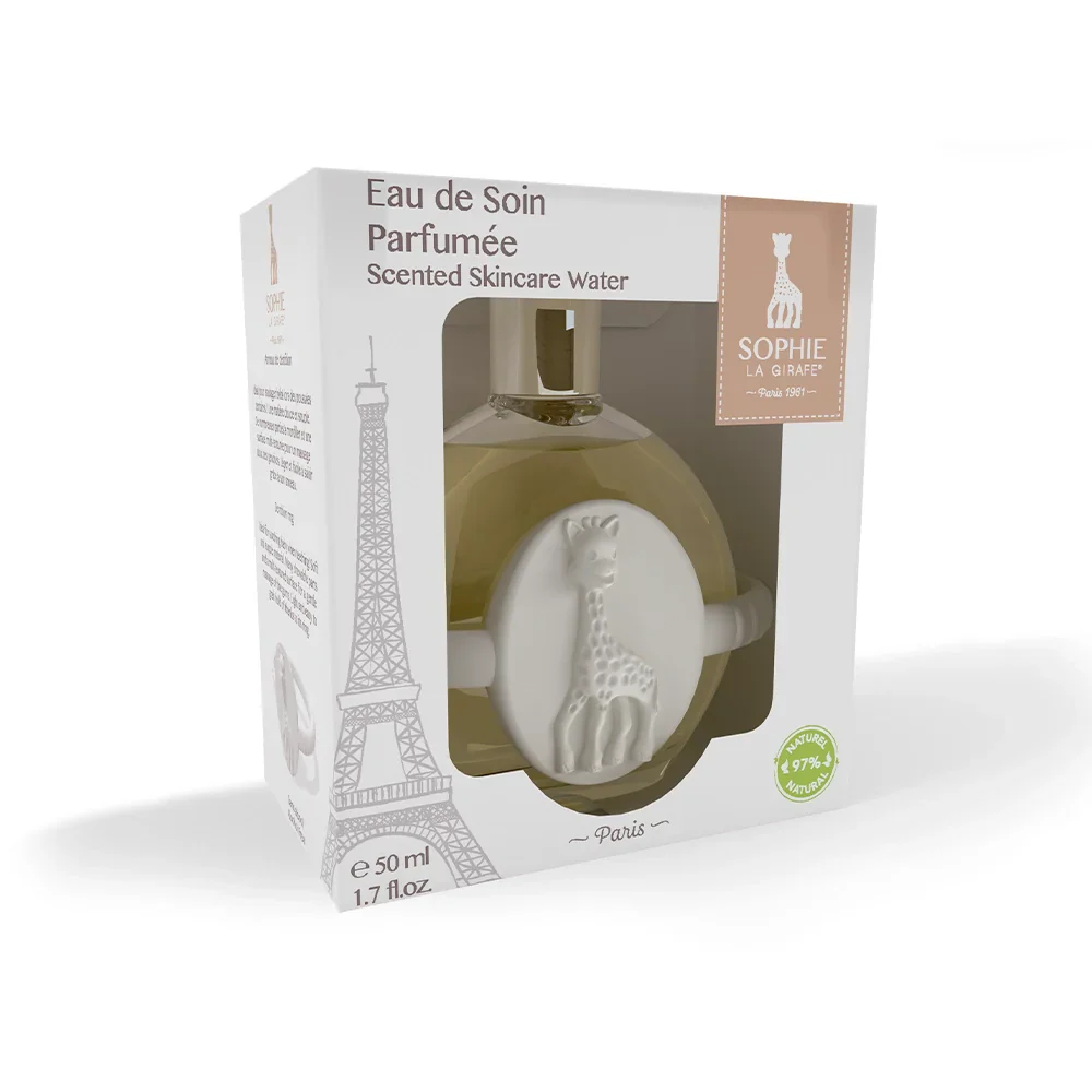 Sophie la Girafe Eau de Soin parfumée 50 ml + Anneau de Dentition