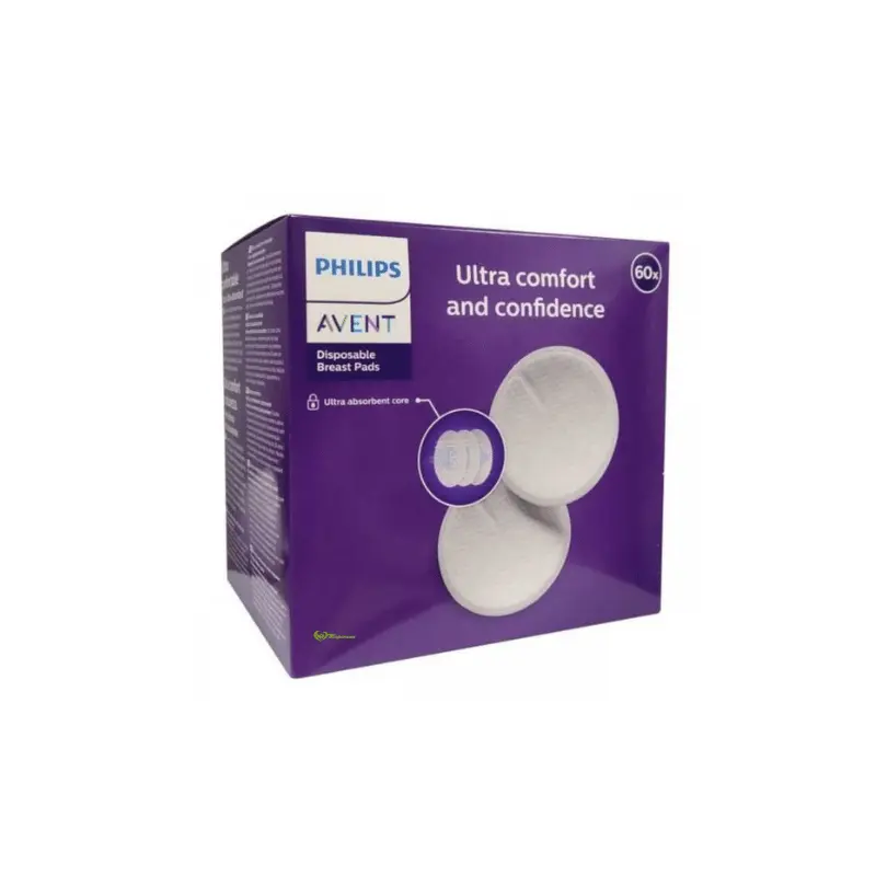 PHILIPS AVENT - COUSSINETS D'ALLAITEMENT ULTRA COMFORT 60 unités