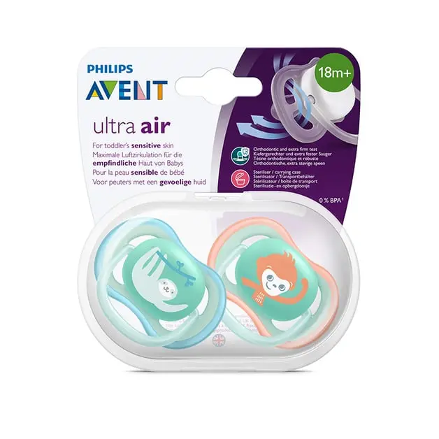 Sucette Avent  Ultra Air  +18 mois