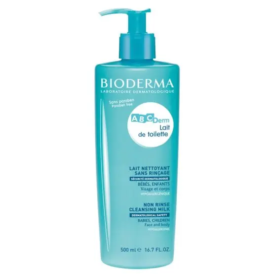 Bioderma ABCDerm Lait de Toilette sans rinçage 500 ml