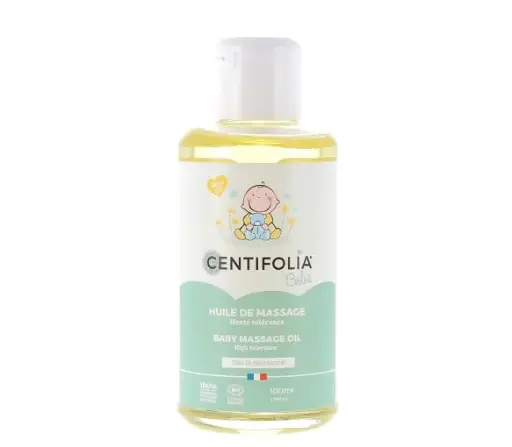 Huile de massage Bio Bébé Centifolia - Flacon de 100 ml