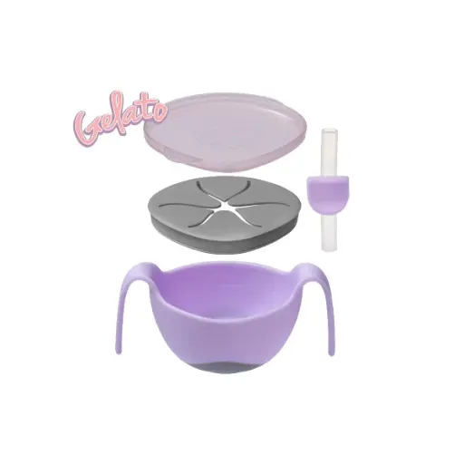 Bbox Bol avec Paille - Violet