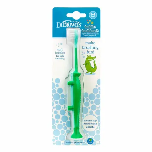 Dr. Brown’s Brosse à dents 1-4A – Crocodile