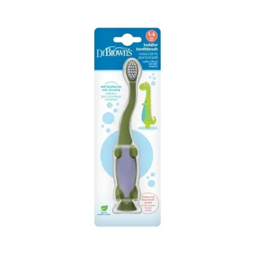 Dr. Brown’s Brosse à Dents Dinosaure 1-4A 
