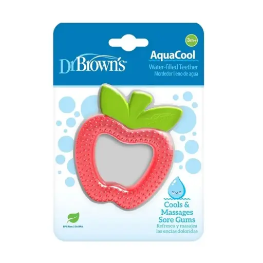 Dr. Brown's Anneau de dentition Apaisant Pomme 3M+  