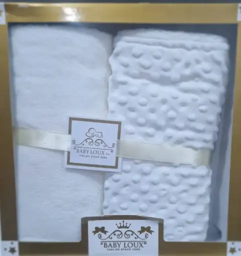 Lot de 2 Couverture pour Bébé | Babyloux