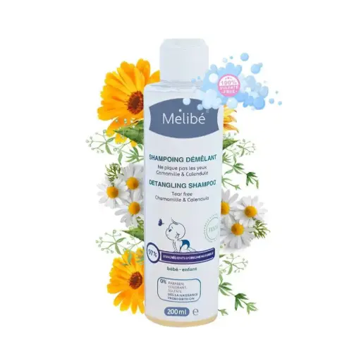 Shampoing Démêlant Bébé & Enfant 200ml | Melibé