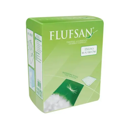 FluFSAN Incontinence Dimensions 80 x 180 1 paquet de 15 pièces