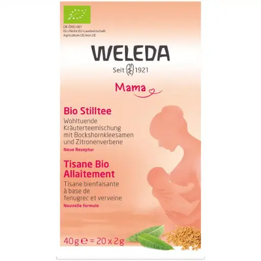 Tisane Allaitement Weleda Maternité au Fenouil et Verveine Bio 20 sachets